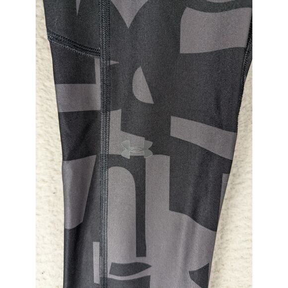 Under Armour Leggings Womens Small Ankle Capri Heat Gear Compression Gym Workout - Picture 10 of 14